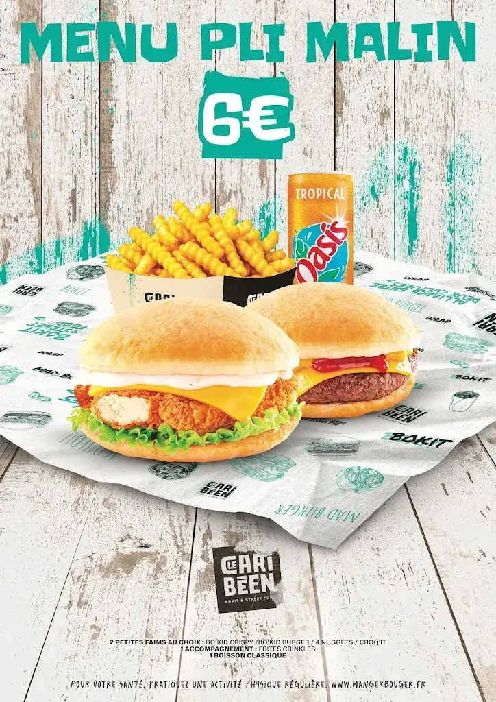 Menu_Le Caribéen Bobigny_Bobigny_image_3