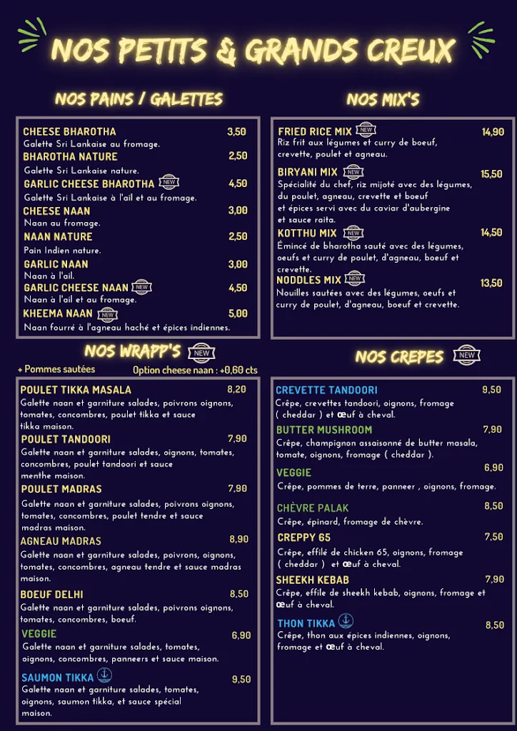 Menu_Stunning Land_Bobigny_image_4