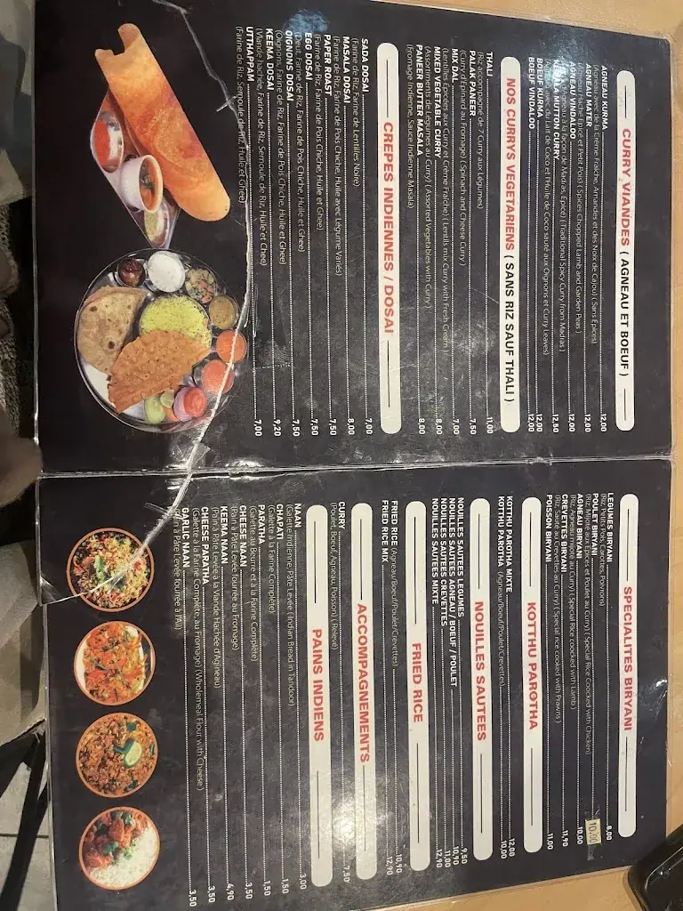 Menu_New Ravana Restaurant_Bobigny_immagine_4