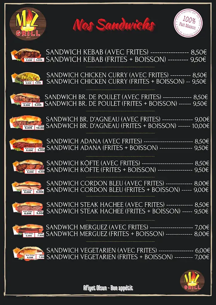 Menu_MZ GRILL_Bobigny_image_2