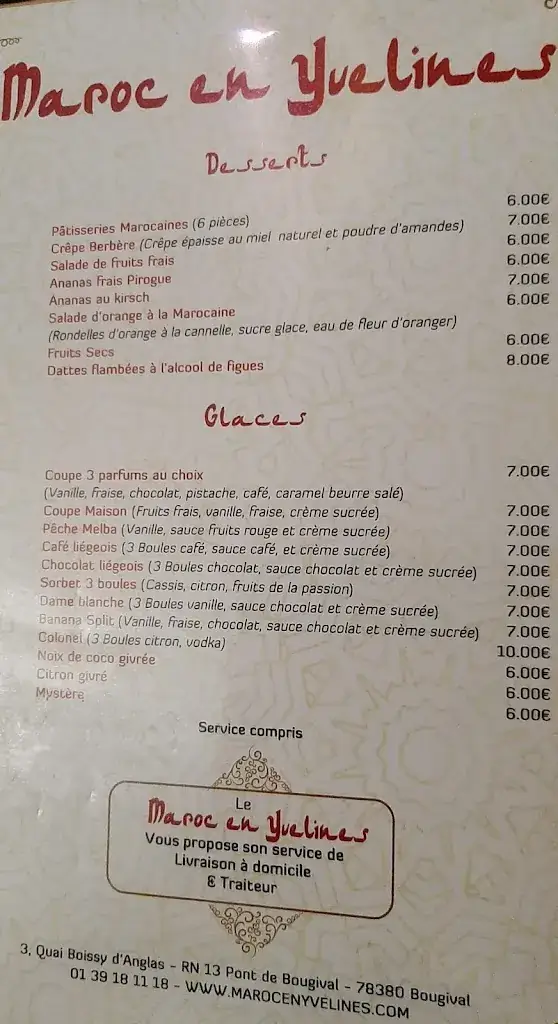 Menu_Maroc en Yvelines_Bougival_image_2