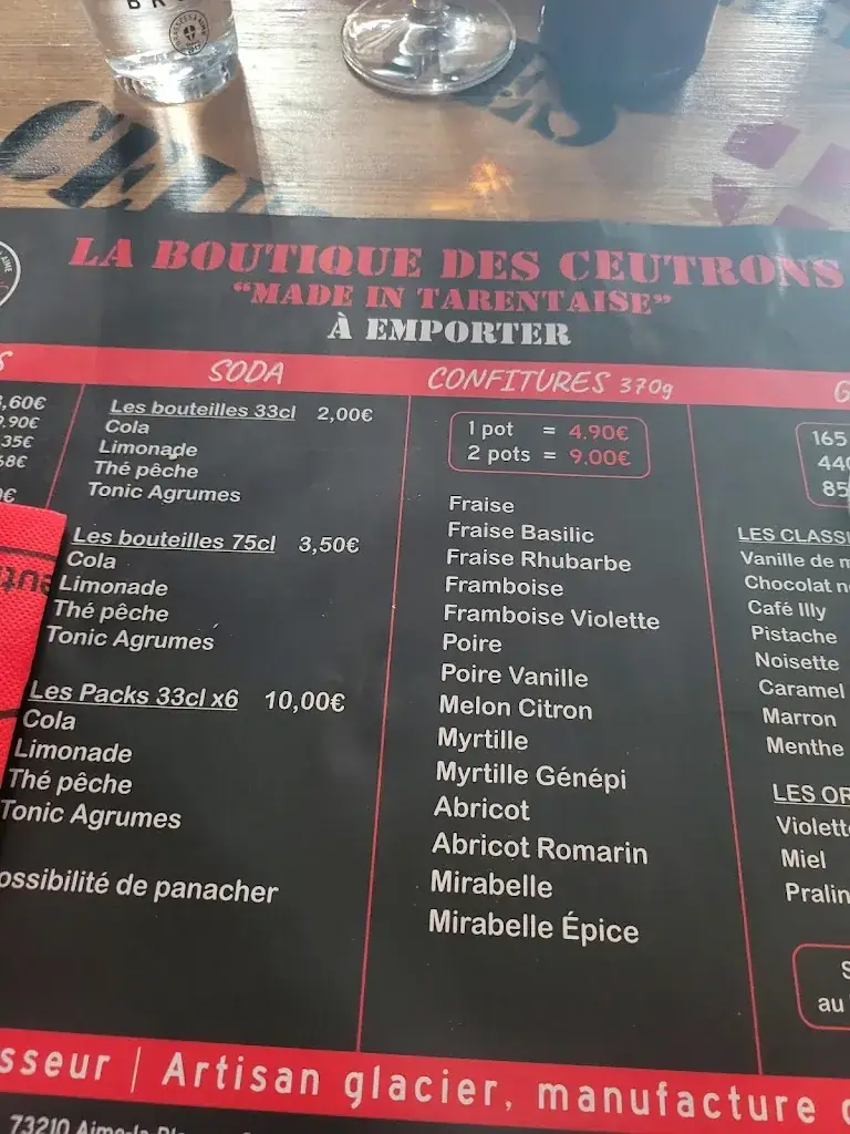 Menu_Brasserie Les Ceutrons_73210_image_1