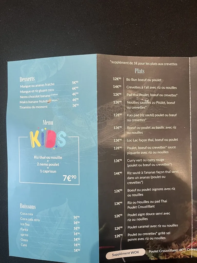 Menu_The Place Bondy Thaï & Sushi_Bondy_image_2