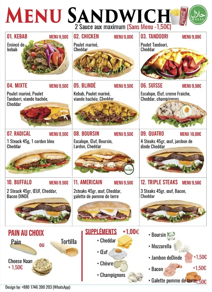 Menu_Palais De Bondy_Bondy_image_2