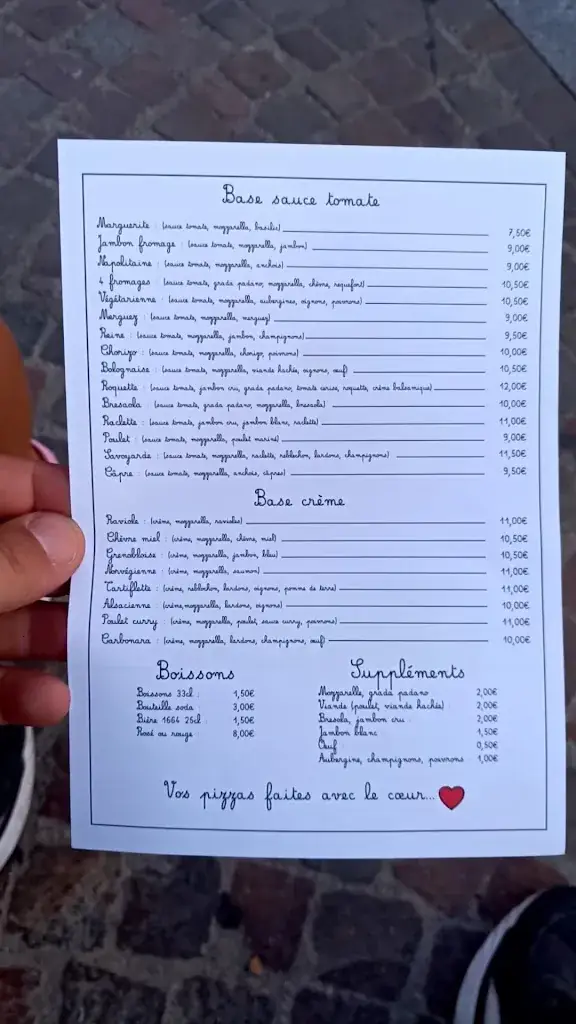 Menu_Pizzeria Casa Bianca_Domène_image_3