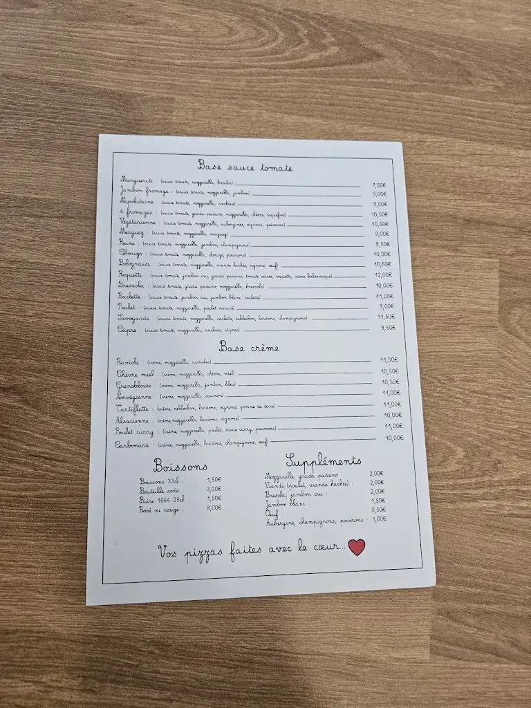 Menu_Pizzeria Casa Bianca_Domène_image_4