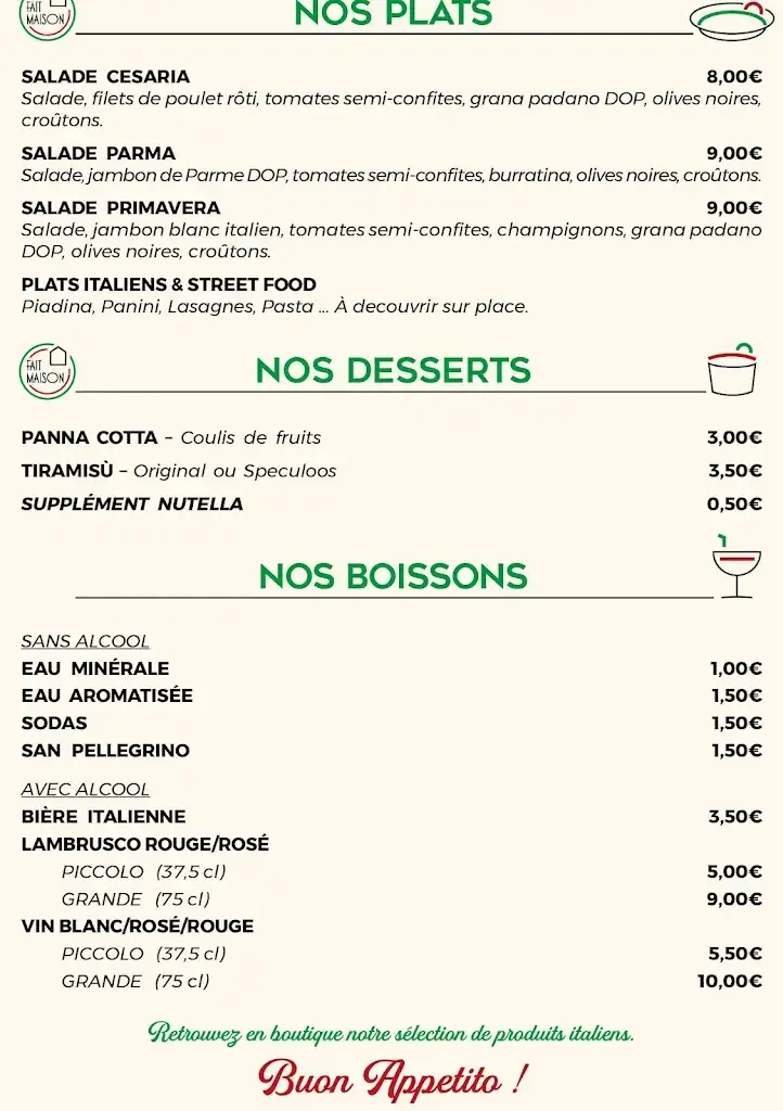 Menü_L'italien du coin_Brou-sur-Chantereine_Bild_3