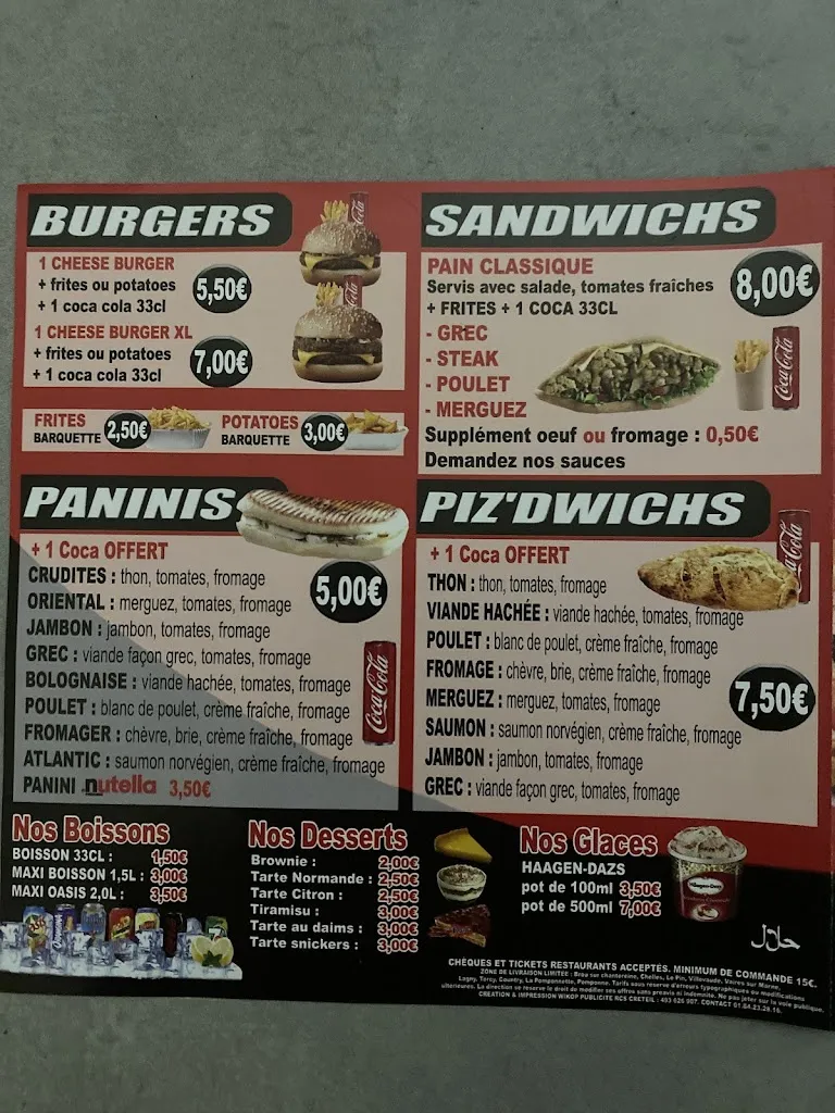 Menu_Bel Ostia Pizza_Brou-sur-Chantereine_image_3