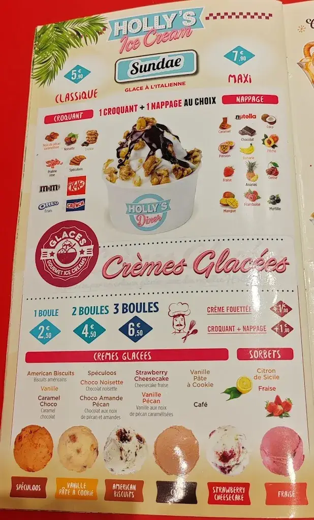 Menu_Holly's Diner_Brétigny-sur-Orge_image_4