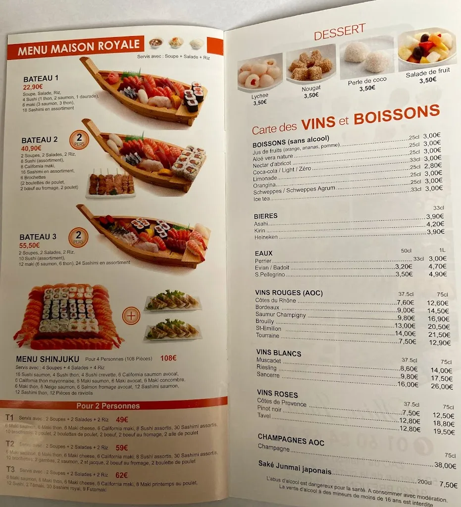 Menu_Shinjuku Buffet A Volonté Japonais_Brétigny-sur-Orge_image_3