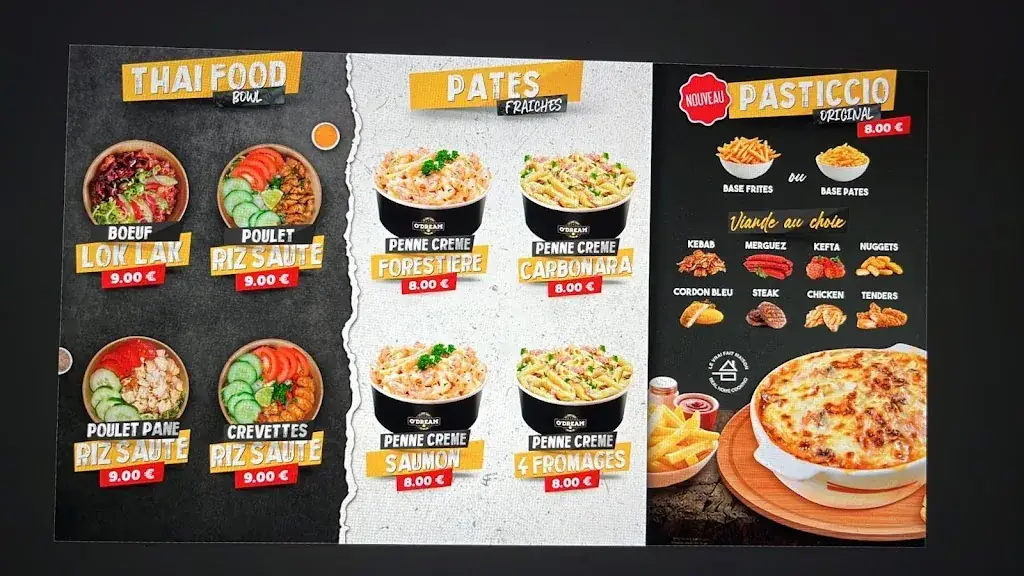 Menu_O’DREAM 4_Brétigny-sur-Orge_immagine_3