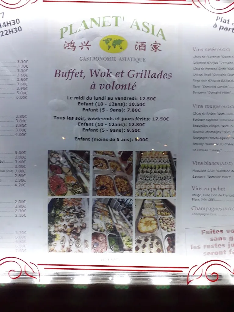 Menu_Planet Asia_Brétigny-sur-Orge_image_4