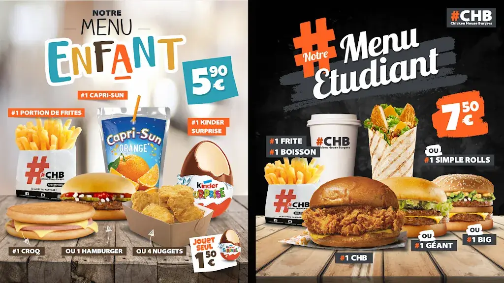Menu_#CHB Brétigny sur Orge - Chicken House Burgers_Brétigny-sur-Orge_image_4