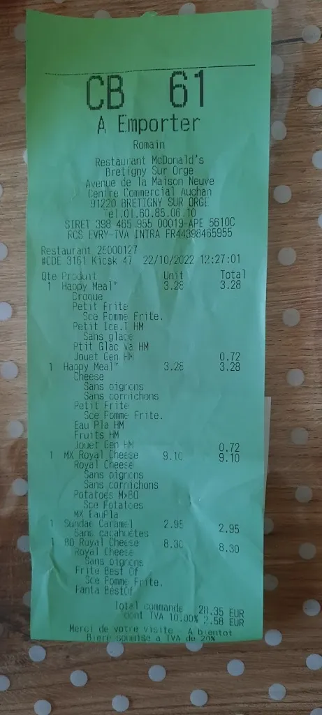 Menu_McDonald's Brétigny-sur-Orge_Brétigny-sur-Orge_image_3