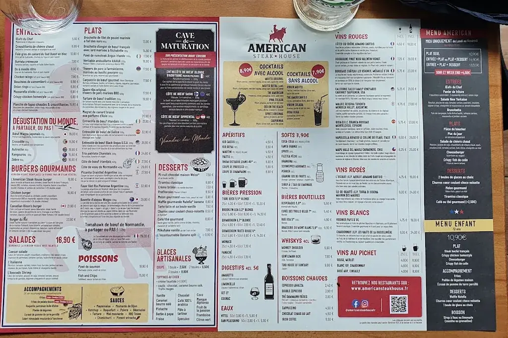 Menu_American Steak House Servon_Servon_image_2