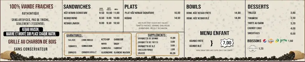 Menu_KÖZ KEBAB_Cachan_image_1