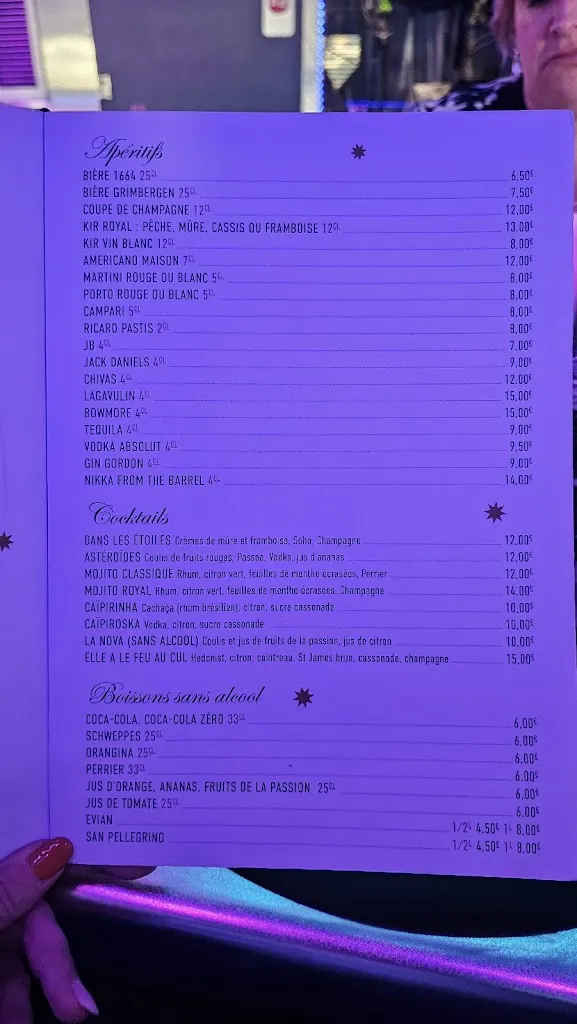 Menu_Dans les étoiles Pour votre confort garez vous sur le parking du KFC en face, à cause travaux dans la zone_Cergy_image_1