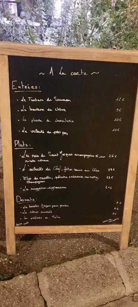 Menu_L'Éclat de la Roche_Pontoise_immagine_3