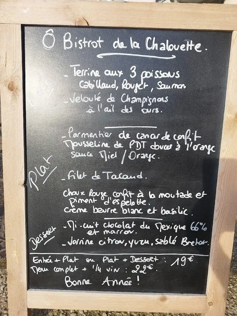 Menu_Ô bistrot de la Chalouette_Chalo-Saint-Mars_image_1