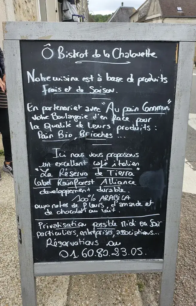 Menu_Ô bistrot de la Chalouette_Chalo-Saint-Mars_image_4