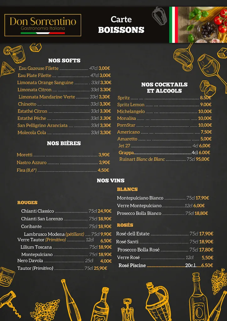 Menu_Don Sorrentino_Chalifert_image_1