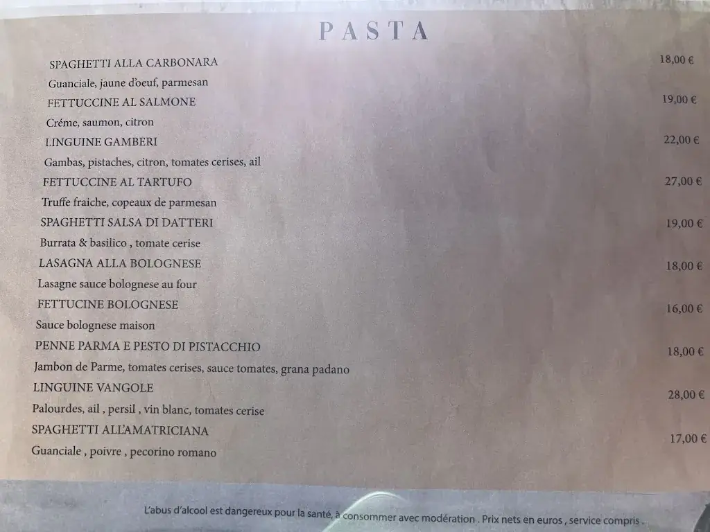 Menu_La Piazza Ristorante Pizzeria_Bussy-Saint-Georges_image_4