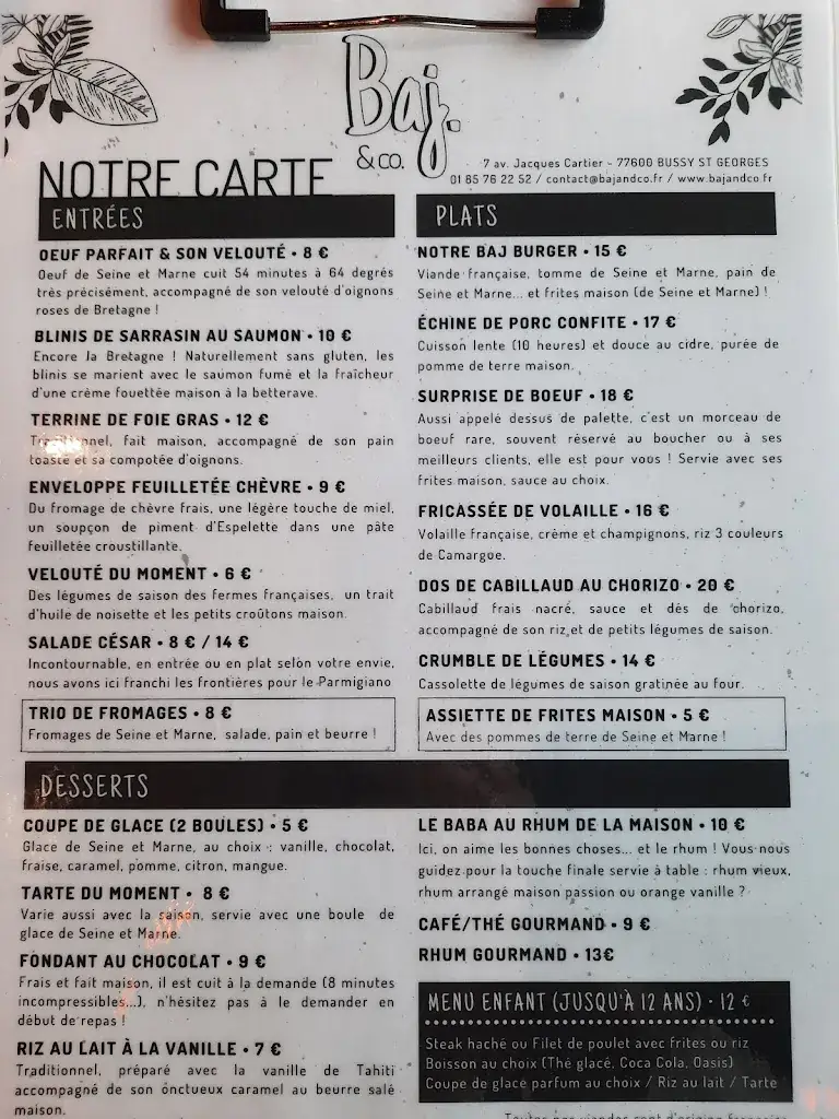 Menu_BAJ & Co_Bussy-Saint-Georges_image_3