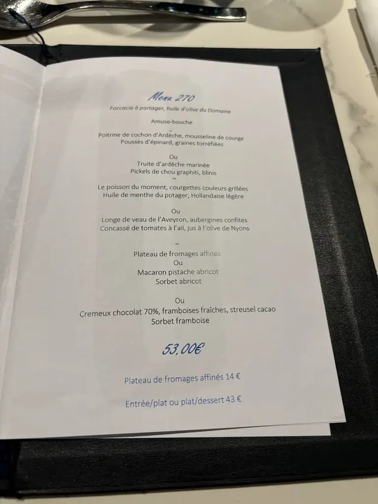 Menu_Restaurant Le Bistrot 270_Malataverne_image_3