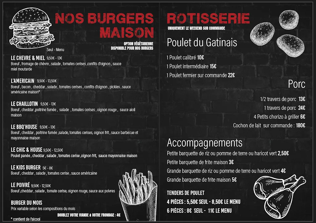 Menu_La Chaillotine Burger & Rôtisserie_Chailly-en-Bière_image_1