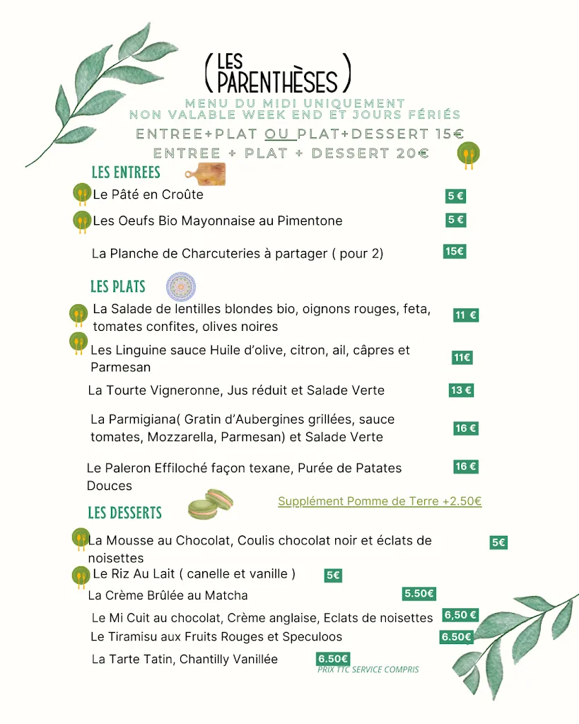 Menu_Les Parenthèses -- Chambourcy_Chambourcy_image_2