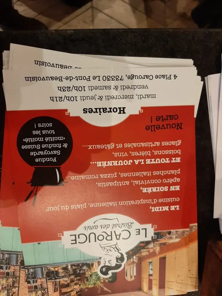 Menu_Le Carouge - Bistrot_Pont-de-Beauvoisin_image_2