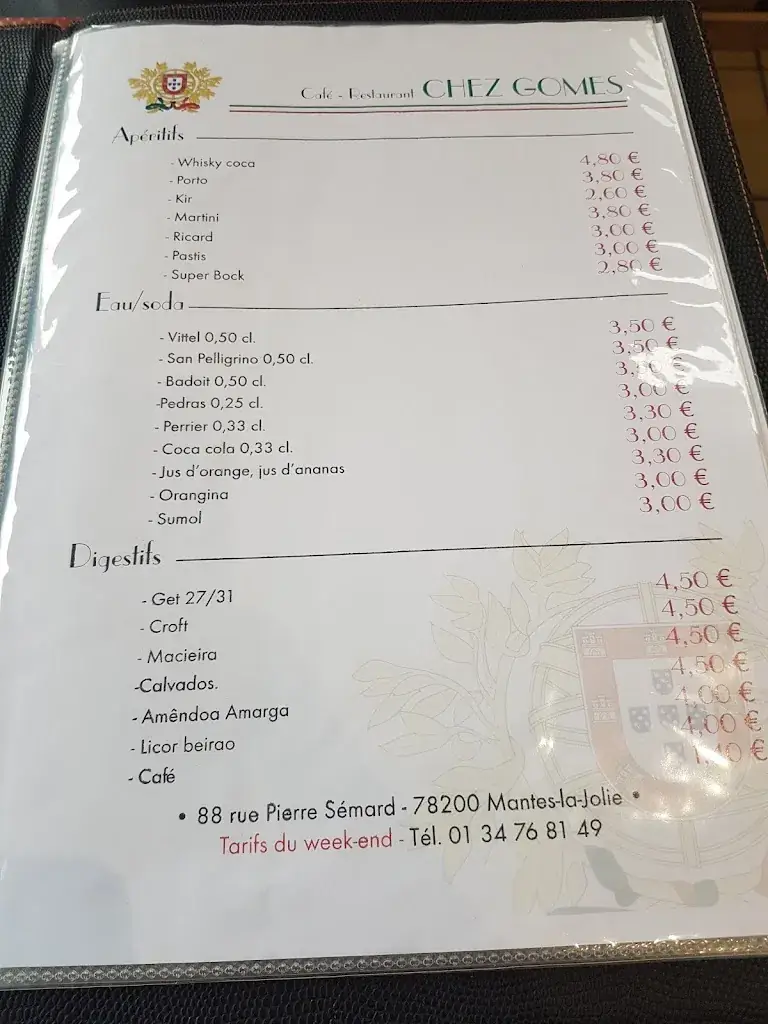 Menu_Chez Gomes_Mantes-la-Jolie_image_2