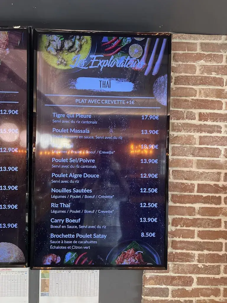 Menu_Restaurant les lumières_Champs-sur-Marne_image_1