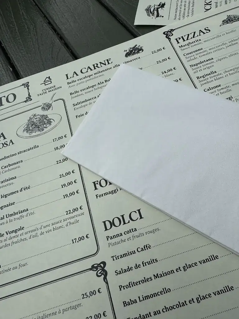 Menü_IL VAPORETTO - Restaurant Carrières sur Seine_Carrières-sur-Seine_Bild_3