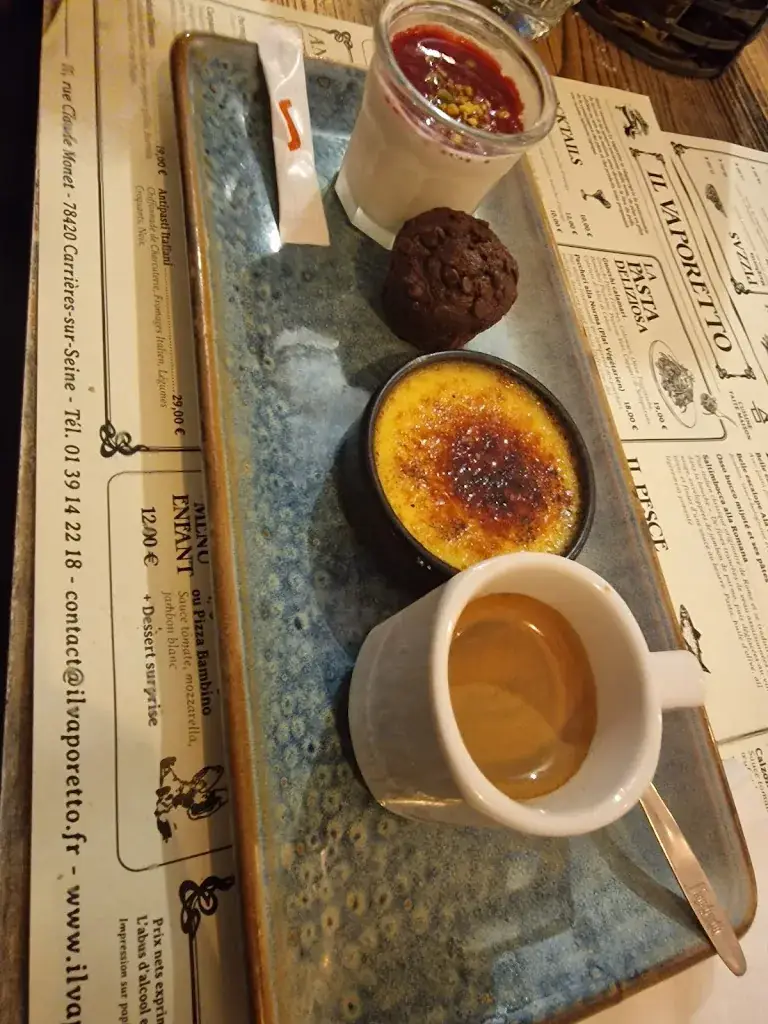 Menü_IL VAPORETTO - Restaurant Carrières sur Seine_Carrières-sur-Seine_Bild_6