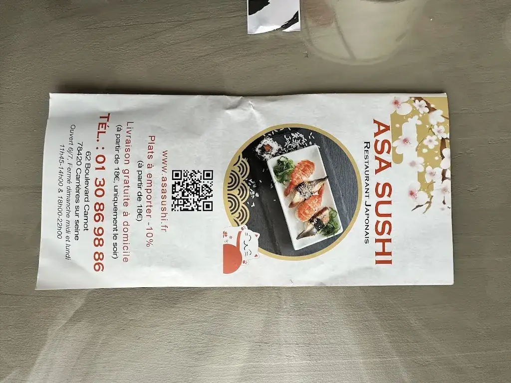 Menu_Asa Sushi_Carrières-sur-Seine_imagen_1