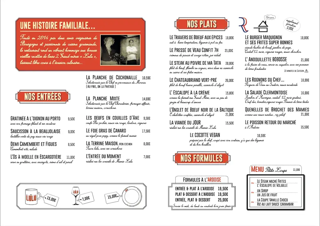 Menu_Chez LuLu - Restaurant Rueil Malmaison_Rueil-Malmaison_image_2