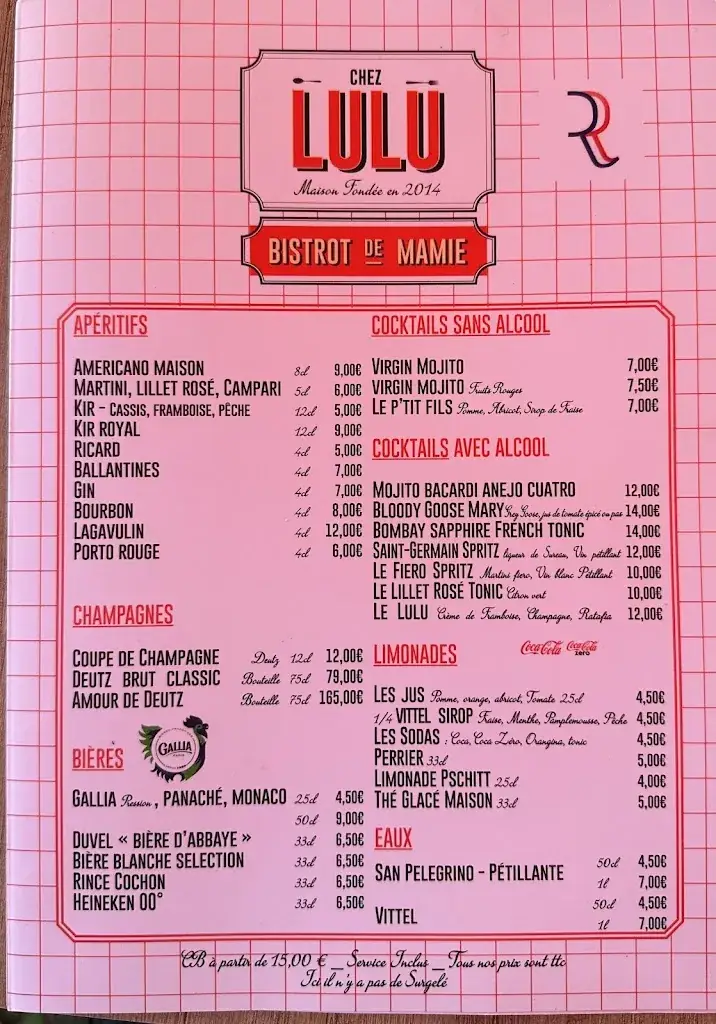 Menu_Chez LuLu - Restaurant Rueil Malmaison_Rueil-Malmaison_image_4