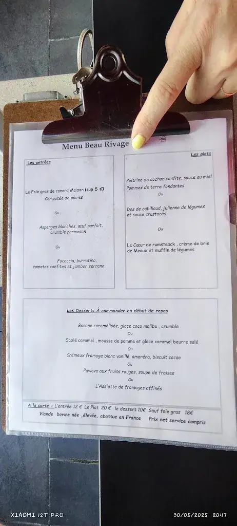 Menu_Le Beau Rivage_Saint-Jean-les-Deux-Jumeaux_image_1