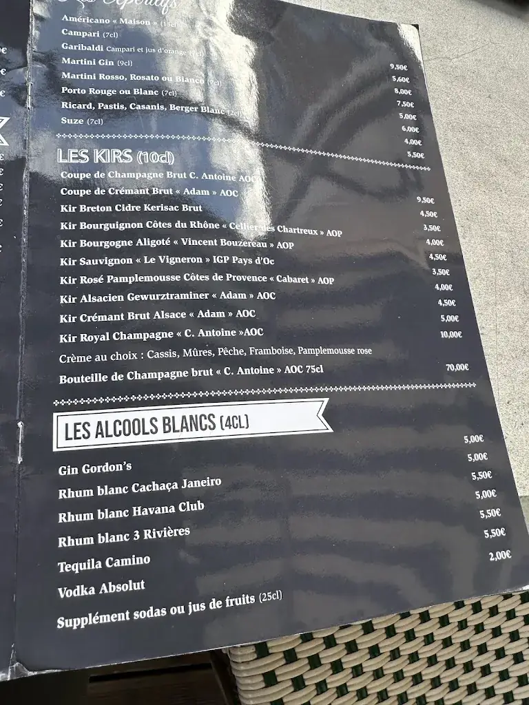 Menu_L'Aquarelle Café_Orsay_image_2