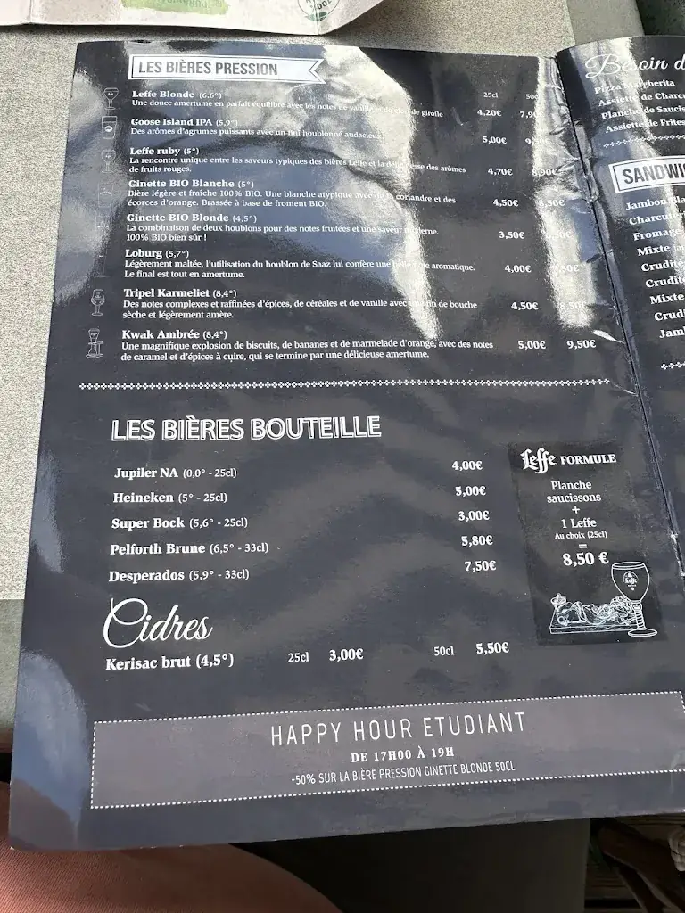 Menu_L'Aquarelle Café_Orsay_image_3