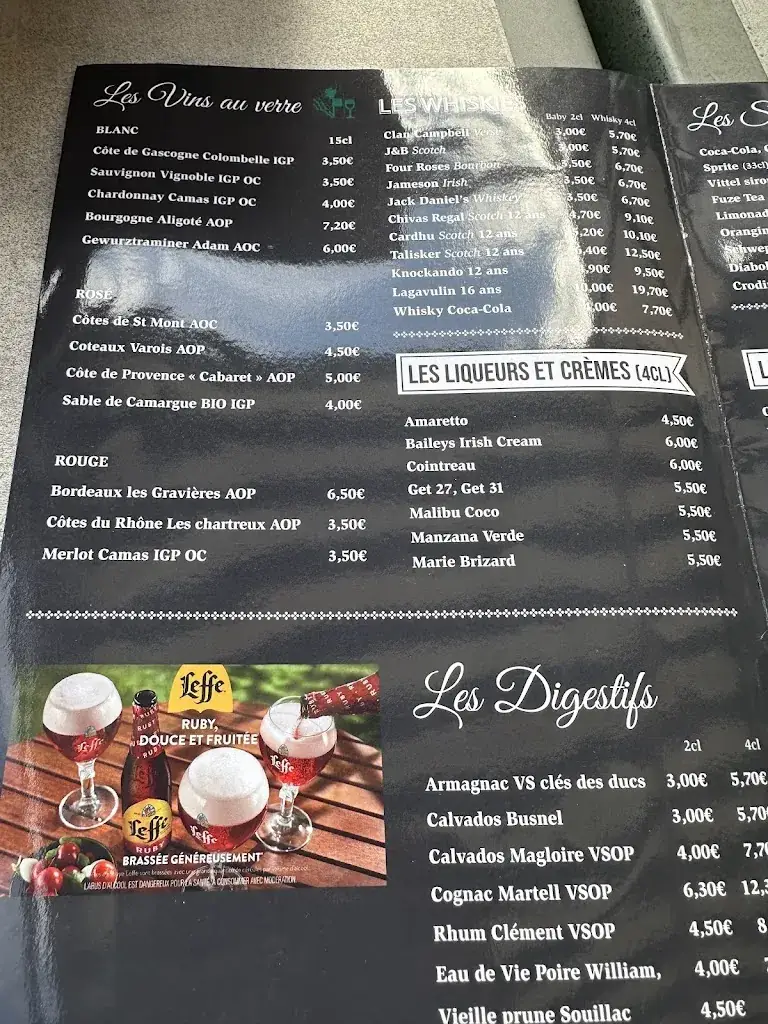 Menu_L'Aquarelle Café_Orsay_image_4