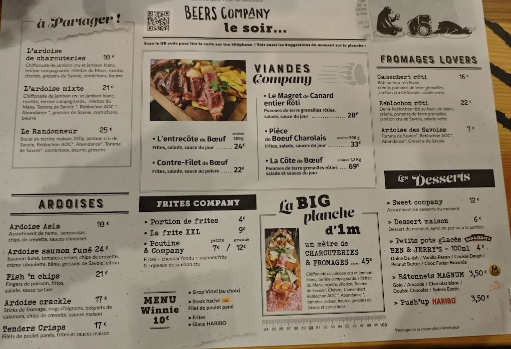 Menu_Beers Company_Pont-de-Beauvoisin_image_1