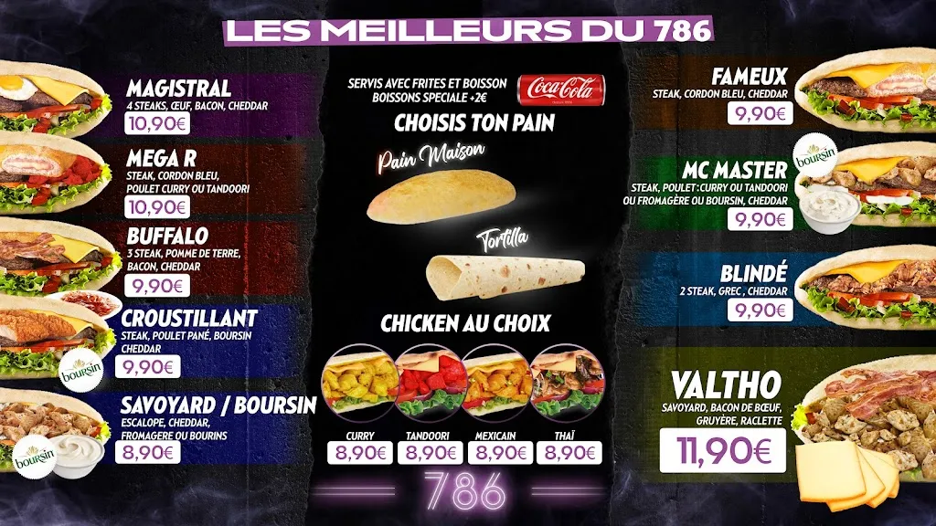 Menu_786 - Champigny-sur-Marne I Brasserie & Burger_Champigny-sur-Marne_image_3