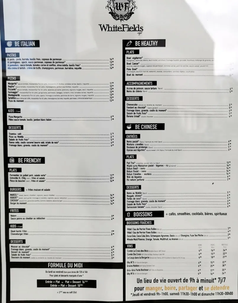 Menu_WhiteFields Café_Cesson-Sévigné_image_1