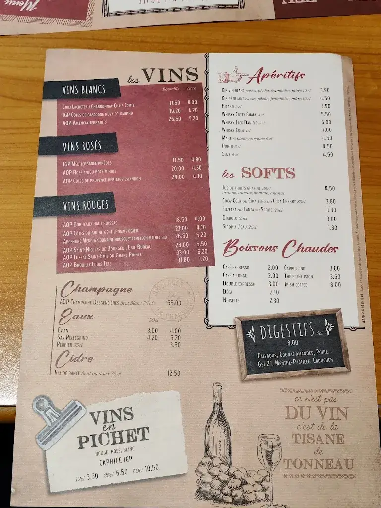 Menu_la chaumiere_Cesson-Sévigné_immagine_4