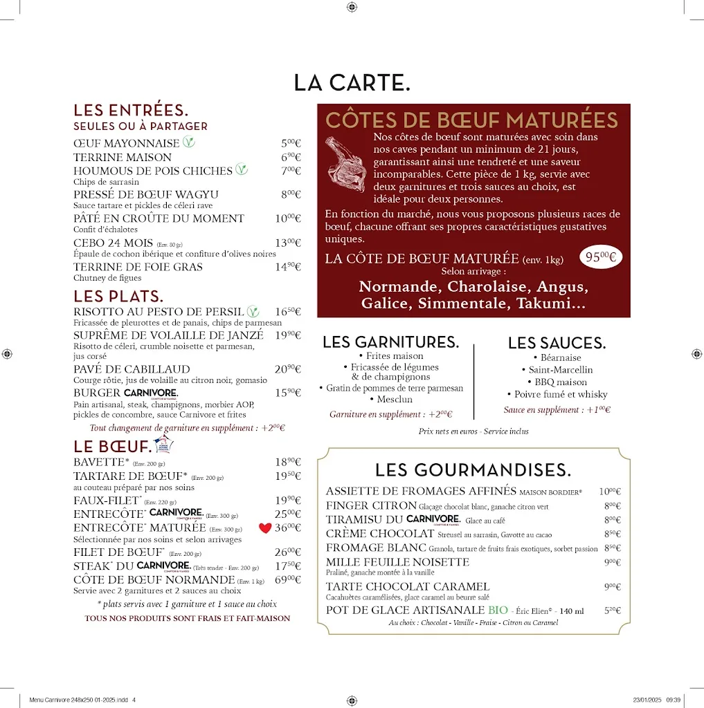 Menü_Carnivore_Cesson-Sévigné_Bild_1