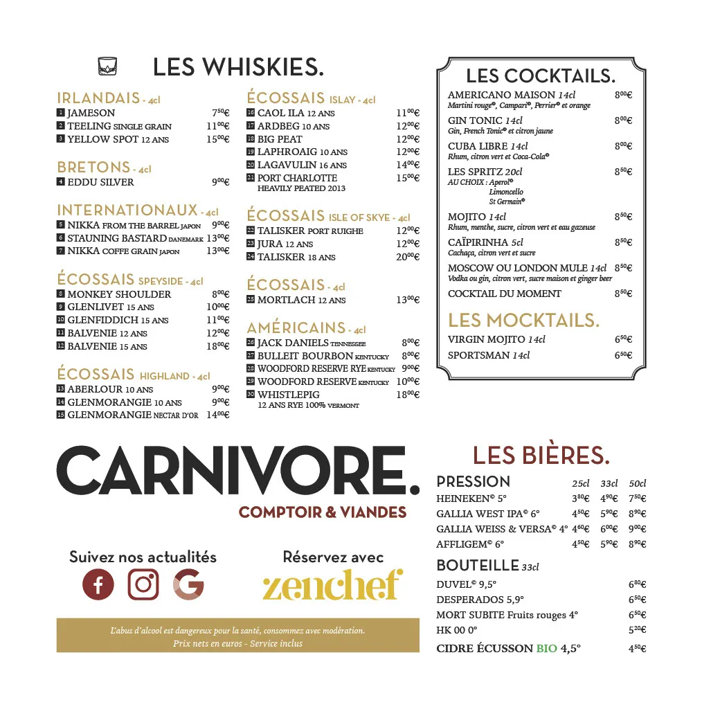 Menü_Carnivore_Cesson-Sévigné_Bild_3