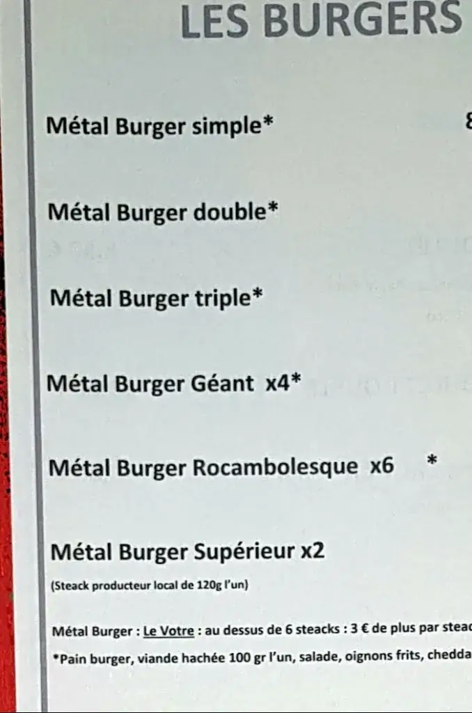 Menu_LE SNACK EBREUIL_Ébreuil_immagine_2
