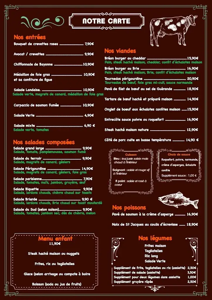 Menu_Auberge du Bréon_Fontenay-Trésigny_image_1